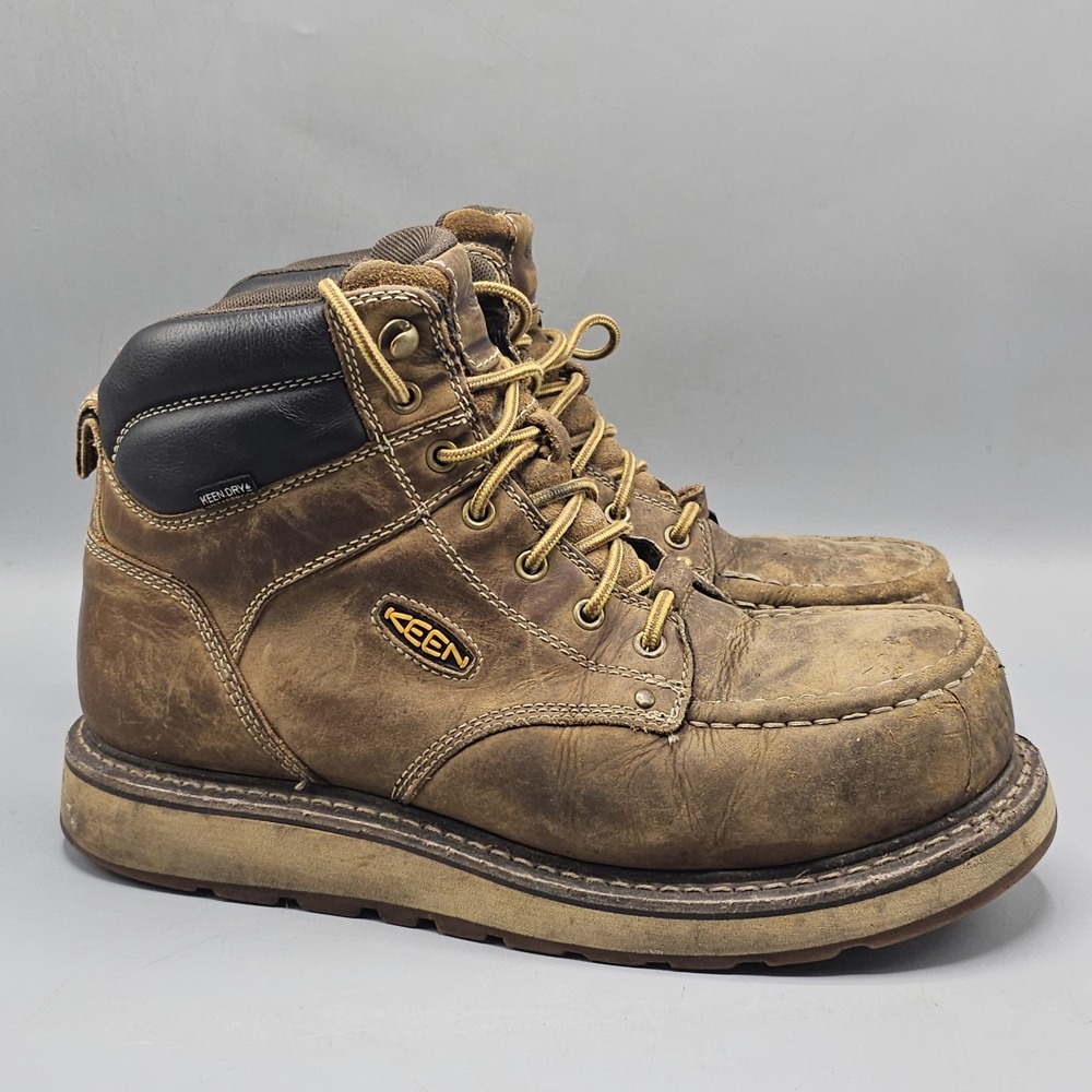 Keen Utility Cincinnati Steel Toe Moc Keen Dry Leather Boots Men's 11 EE Work